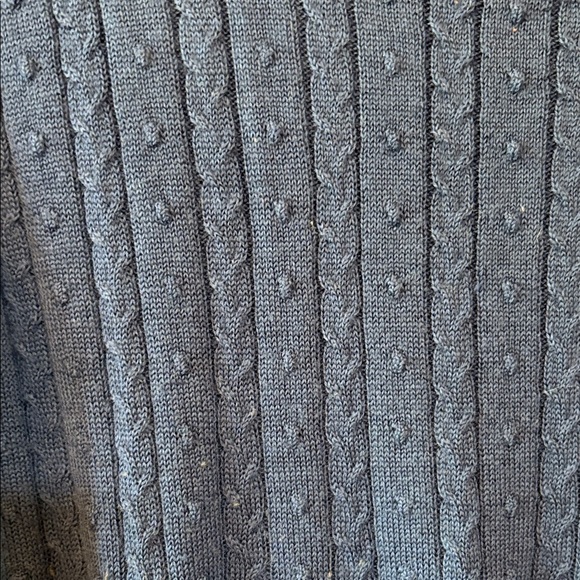 Roz & Ali Navy Long Sleeve Sweater Dress Size XL - Picture 3 of 6